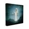 Stupell Industries Mountainous Ocean Landscape Moon Dress Waterfall Canvas Wall Art